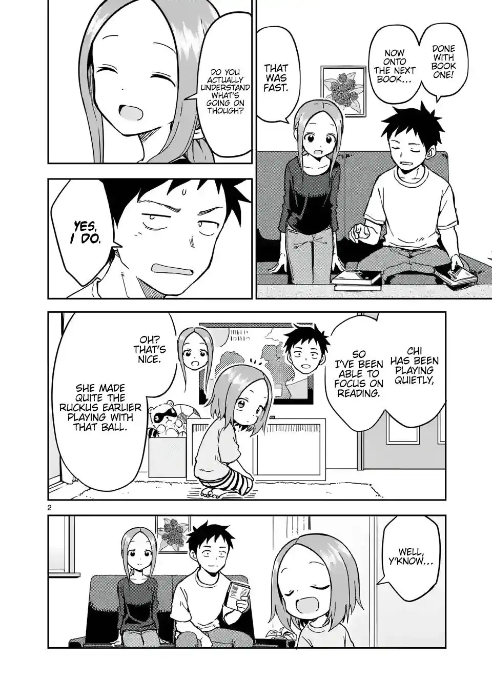 Karakai Jouzu no (Moto) Takagi-san Chapter 227 2